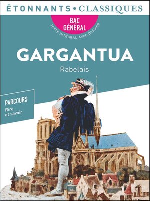 cover image of Gargantua--Bac 2022--Parcours « Rire et savoir »